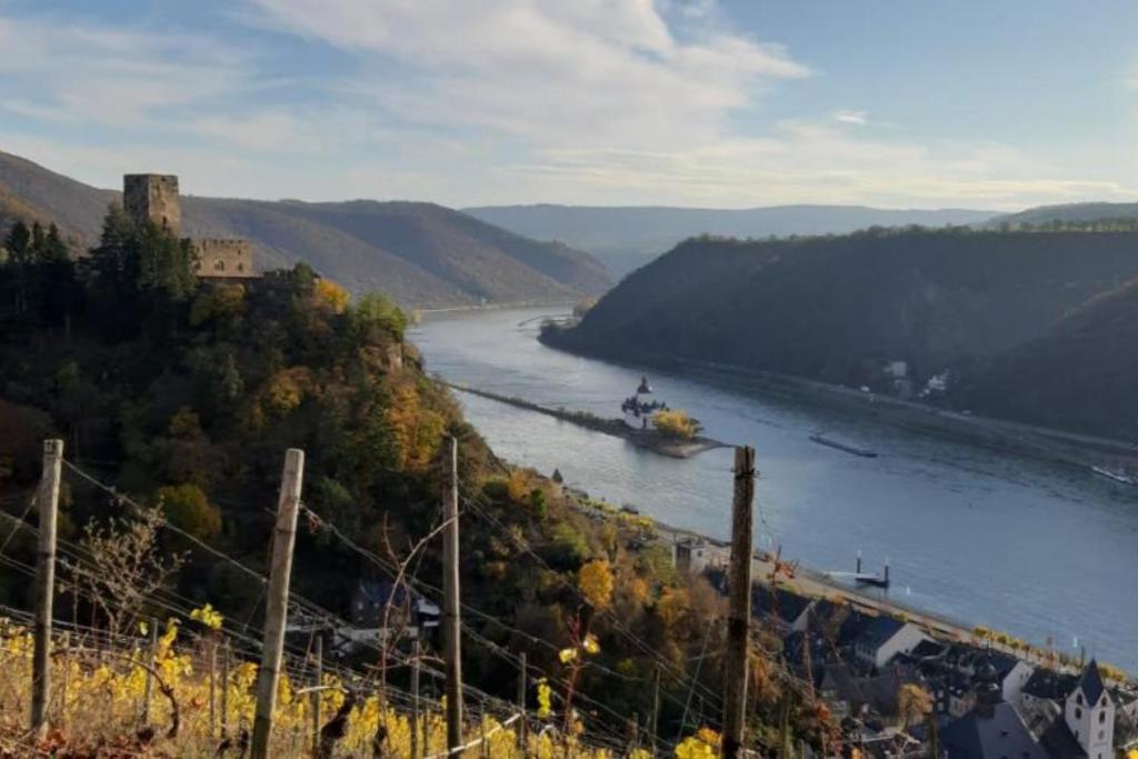 Ferienhaus Am Rheinsteig Kaub Bagian luar foto